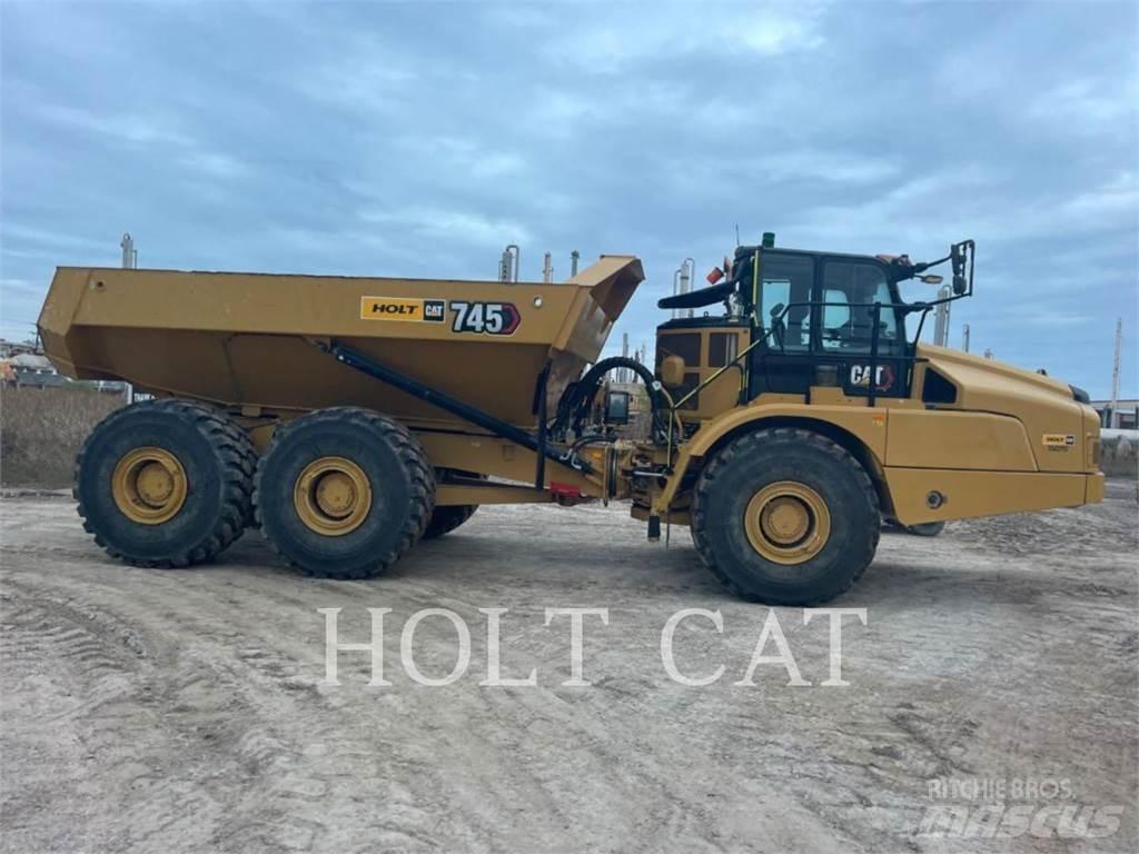 CAT 745 Kĺbové nákladné autá