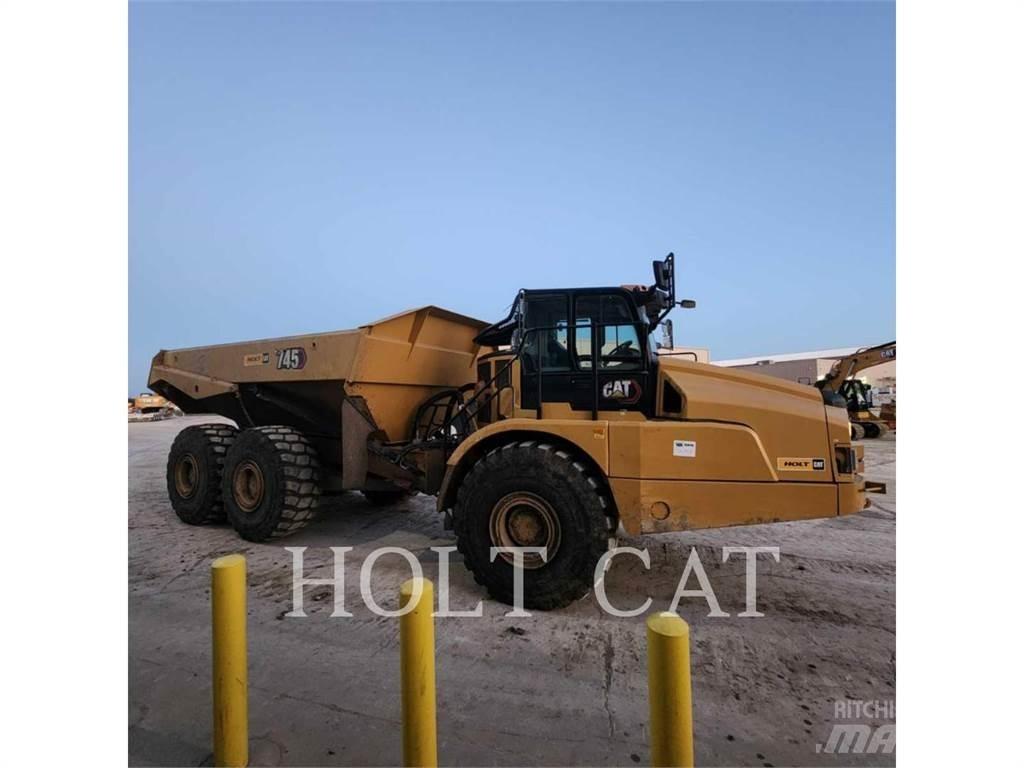 CAT 745 Kĺbové nákladné autá