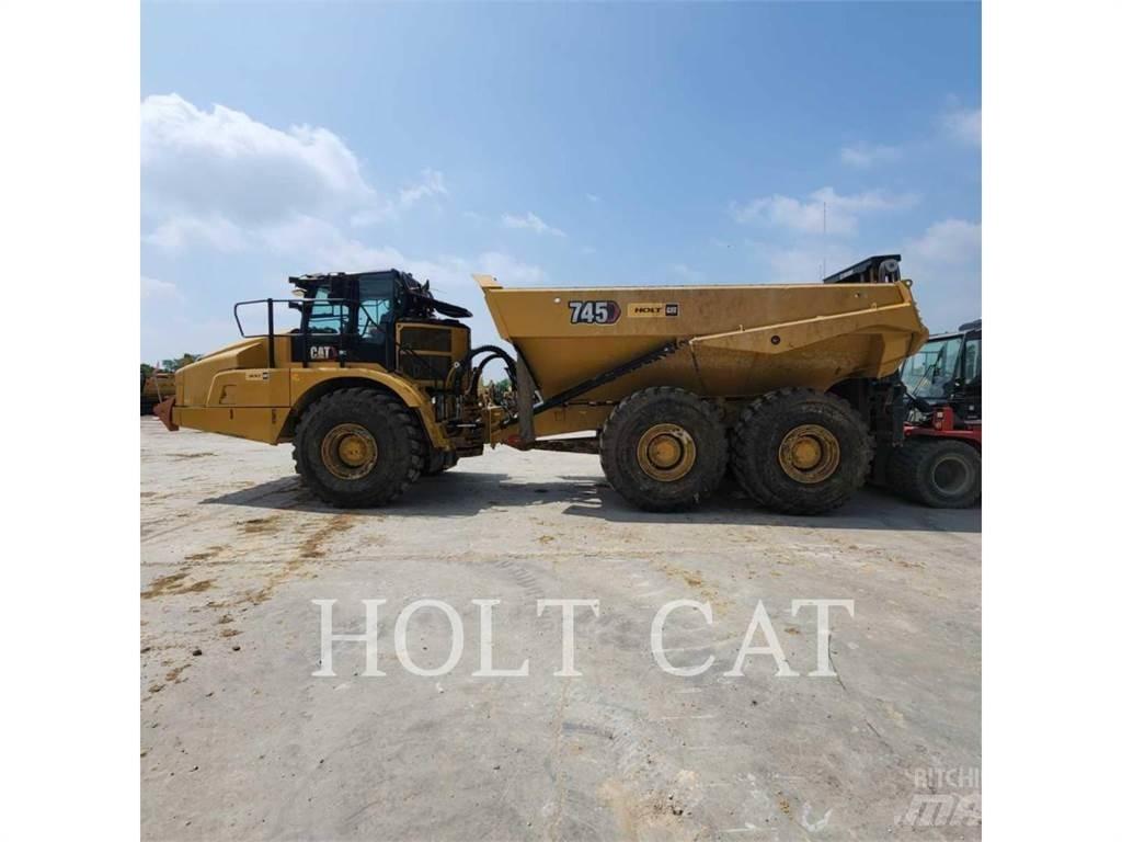 CAT 745 Kĺbové nákladné autá