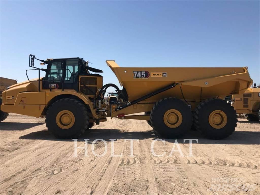 CAT 745 Kĺbové nákladné autá