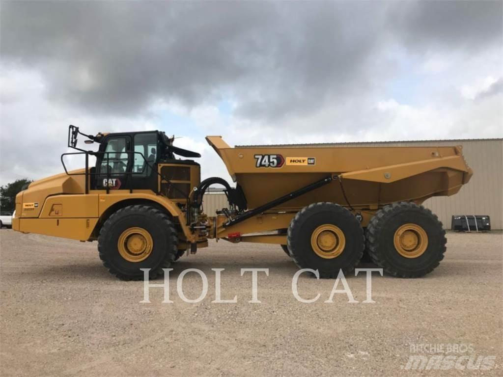 CAT 745 Kĺbové nákladné autá