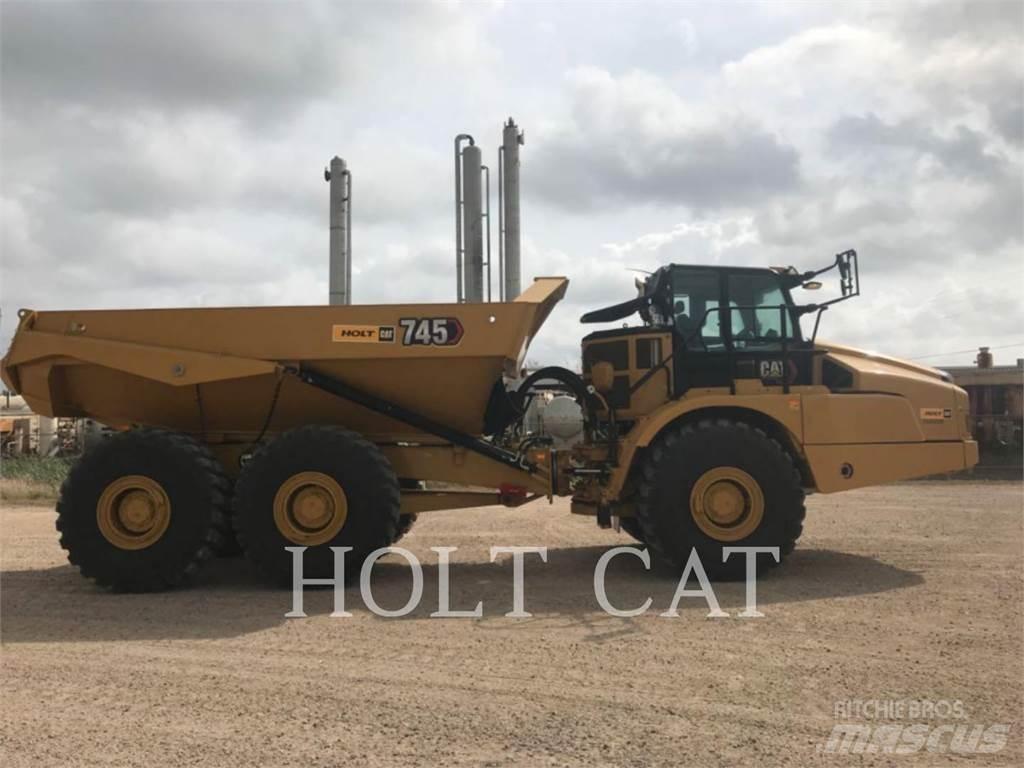 CAT 745 Kĺbové nákladné autá