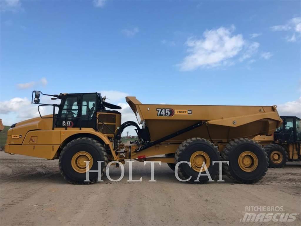 CAT 745 Kĺbové nákladné autá