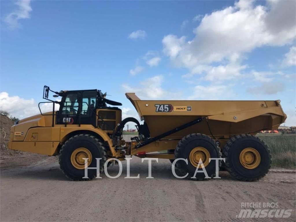 CAT 745 Kĺbové nákladné autá