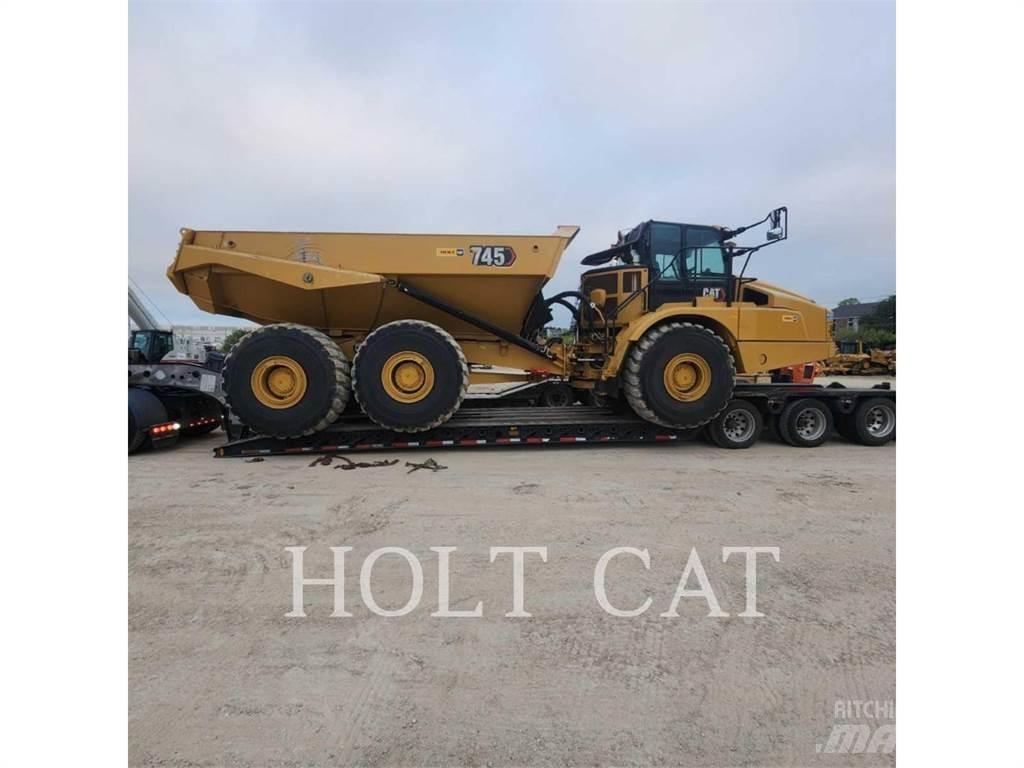 CAT 745 Kĺbové nákladné autá