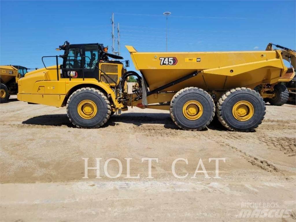 CAT 745 Kĺbové nákladné autá