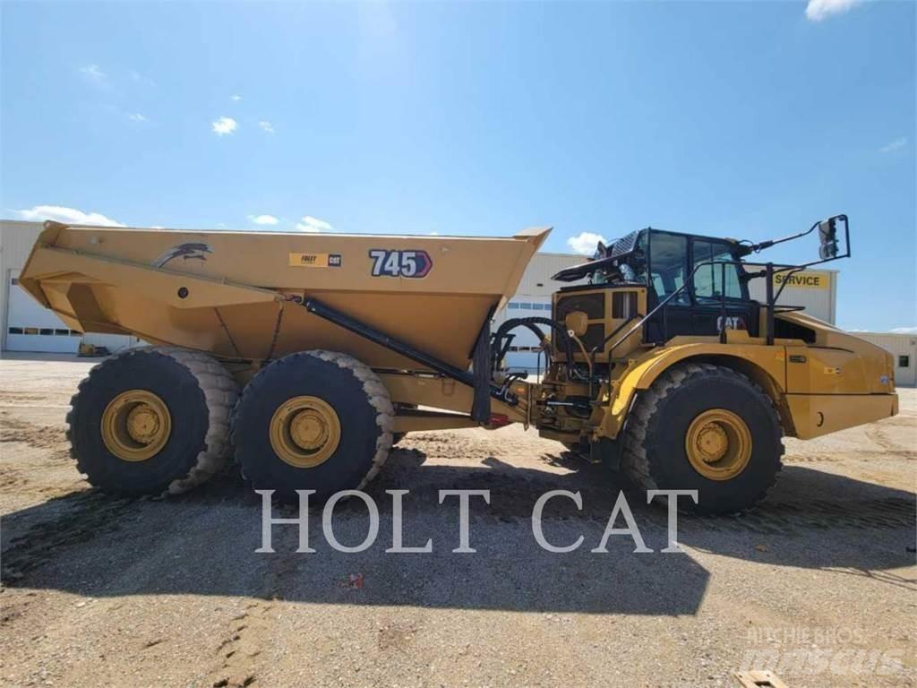 CAT 745 Kĺbové nákladné autá