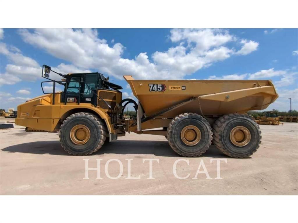 CAT 745 Kĺbové nákladné autá