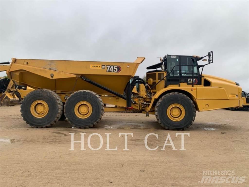 CAT 745 Kĺbové nákladné autá