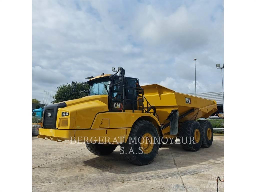 CAT 745 Kĺbové nákladné autá
