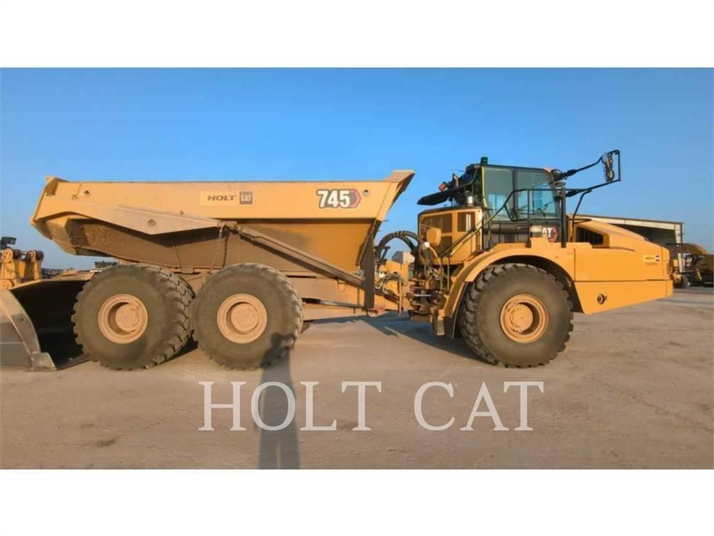 CAT 745 Kĺbové nákladné autá