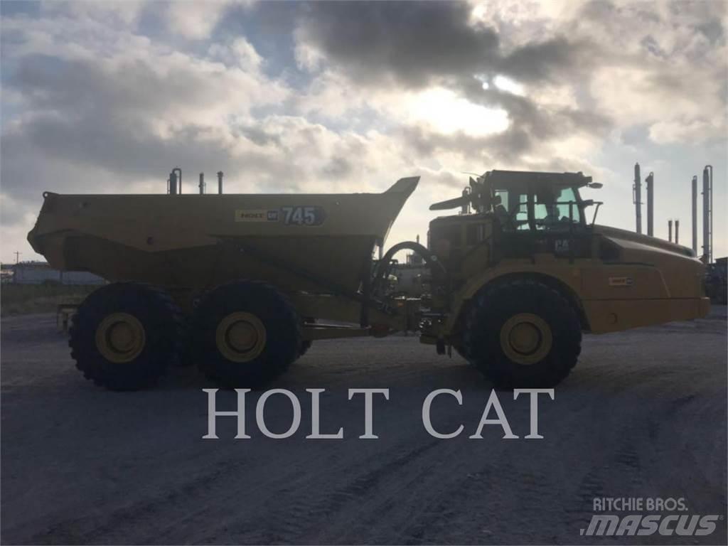 CAT 745 Kĺbové nákladné autá