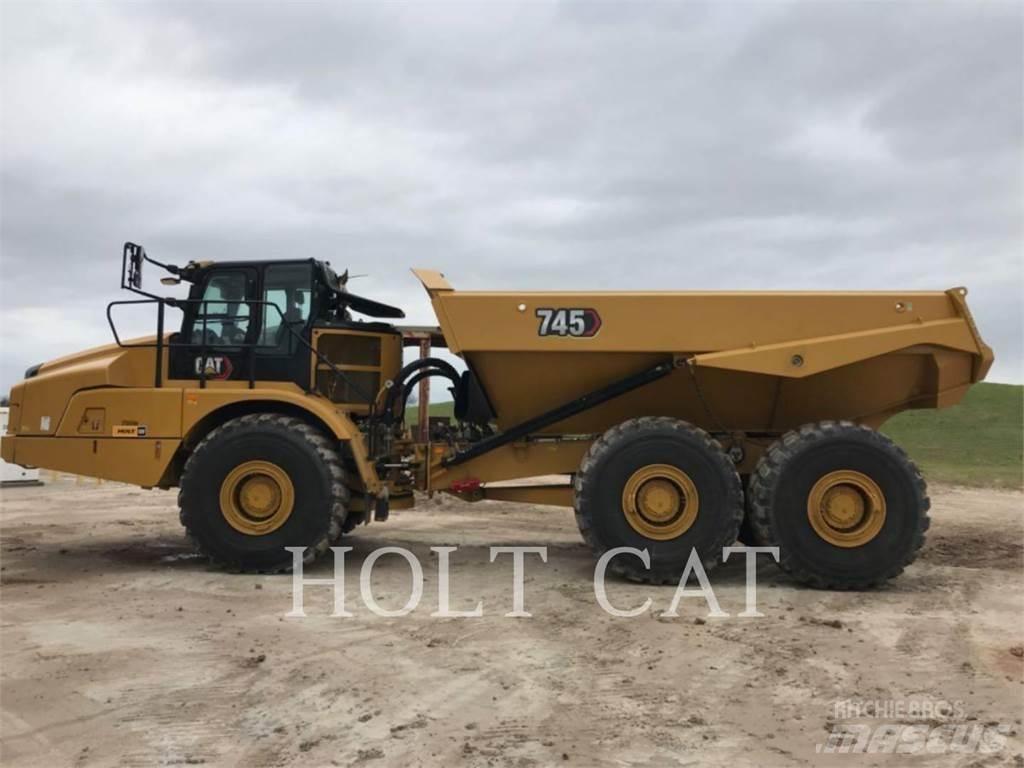 CAT 745 Kĺbové nákladné autá