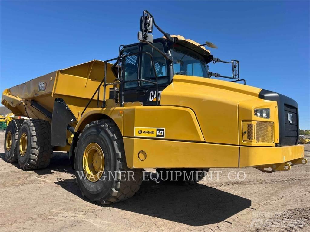CAT 745 Kĺbové nákladné autá
