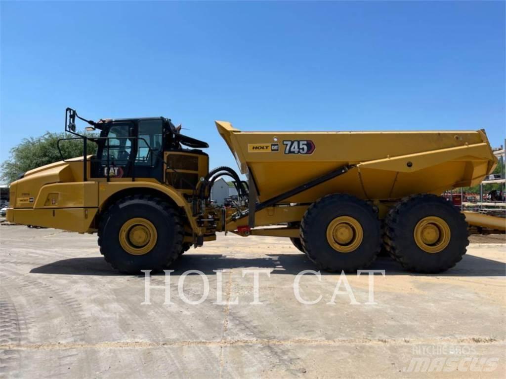CAT 745 Kĺbové nákladné autá
