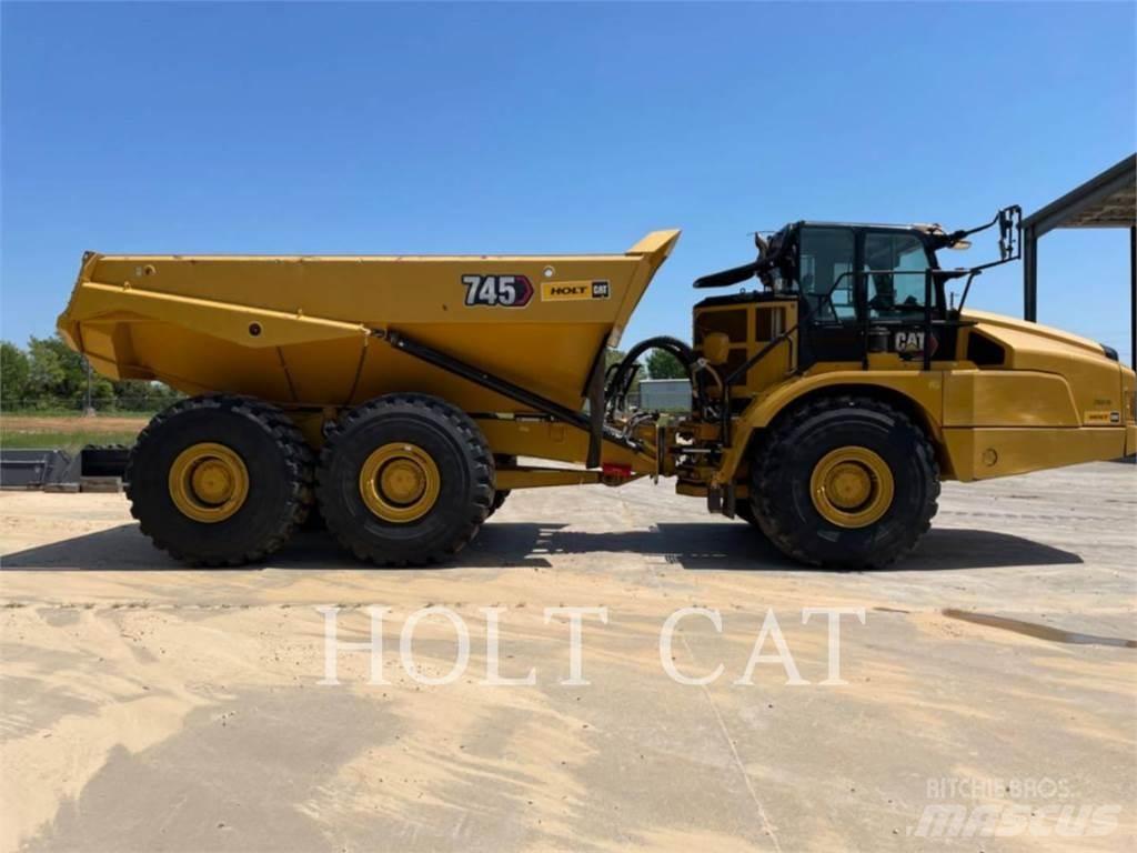 CAT 745 Kĺbové nákladné autá