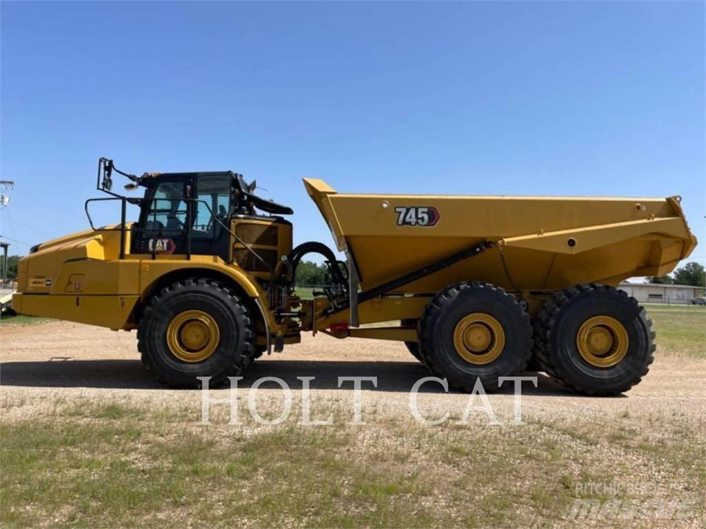 CAT 745 Kĺbové nákladné autá