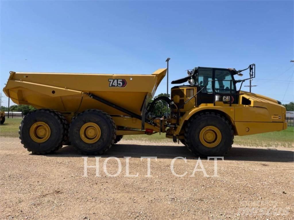 CAT 745 Kĺbové nákladné autá