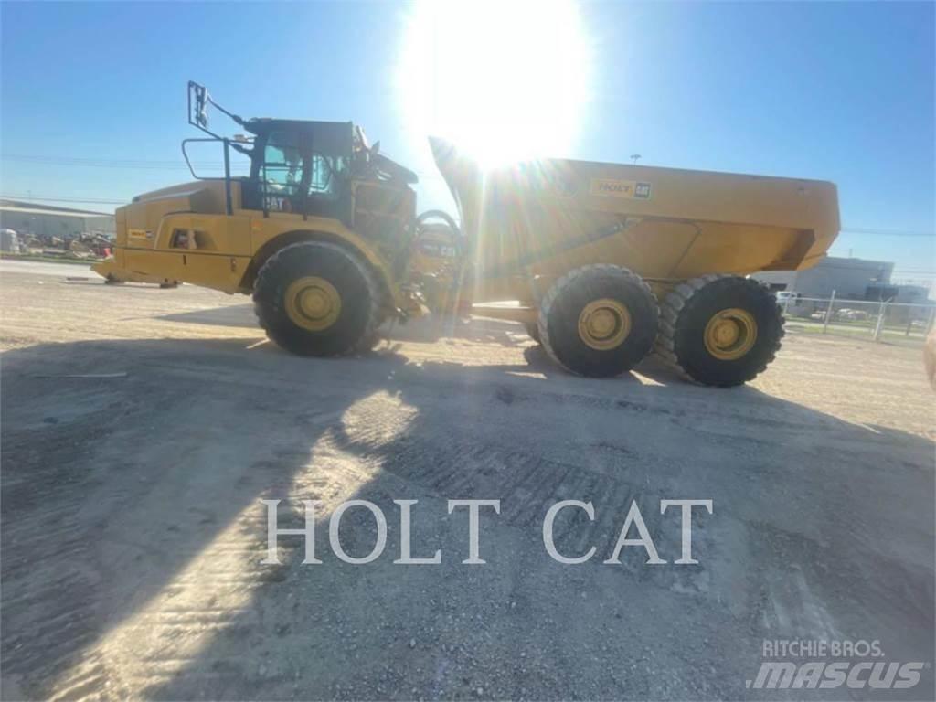 CAT 745 Kĺbové nákladné autá