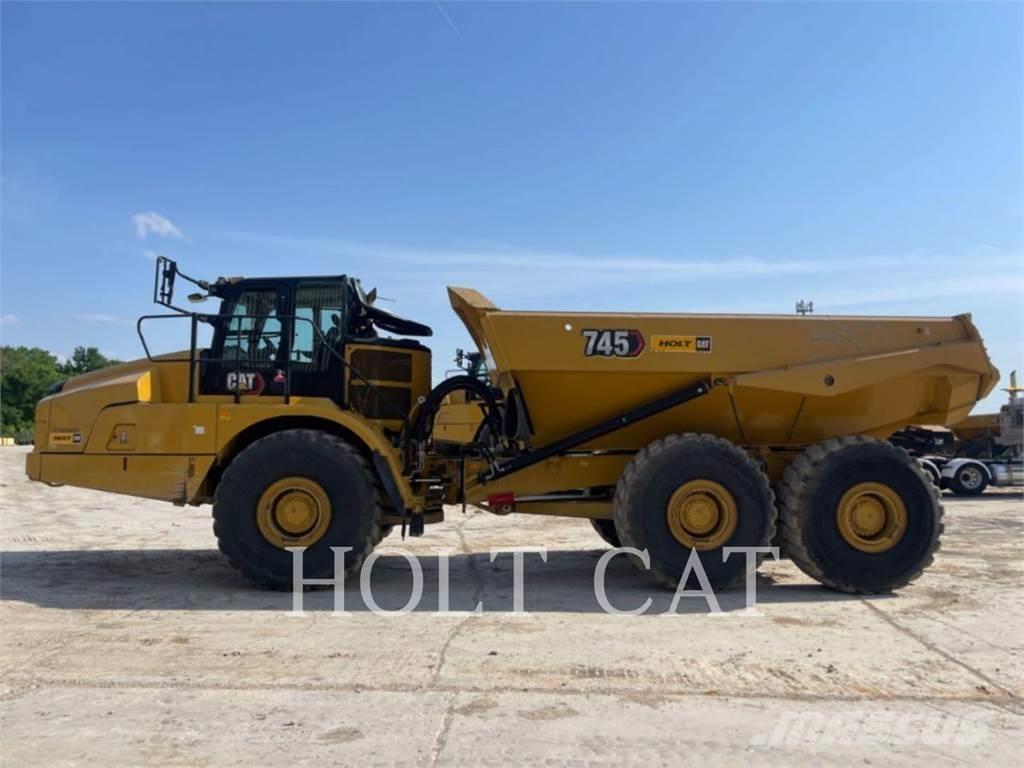 CAT 745 Kĺbové nákladné autá