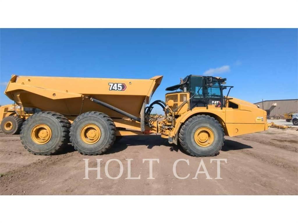 CAT 745 Kĺbové nákladné autá