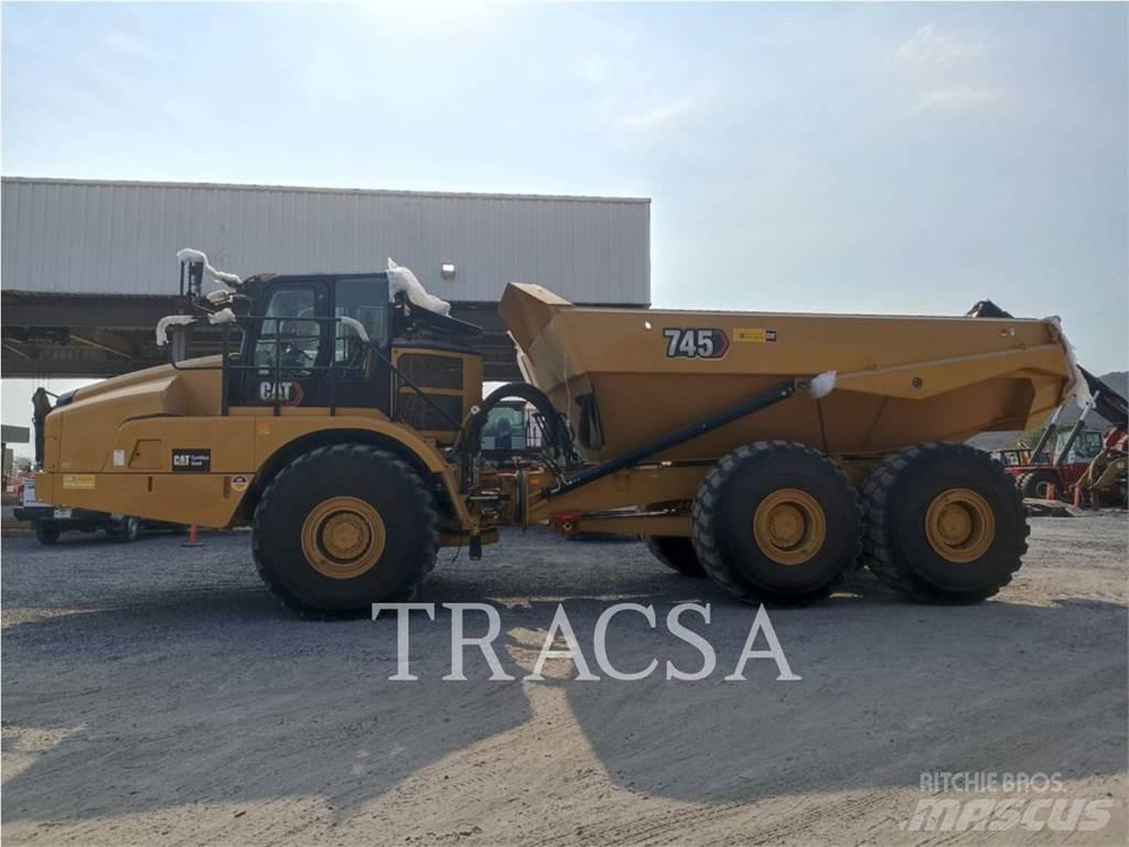 CAT 745 Kĺbové nákladné autá