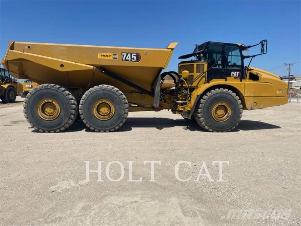 CAT 745 Kĺbové nákladné autá