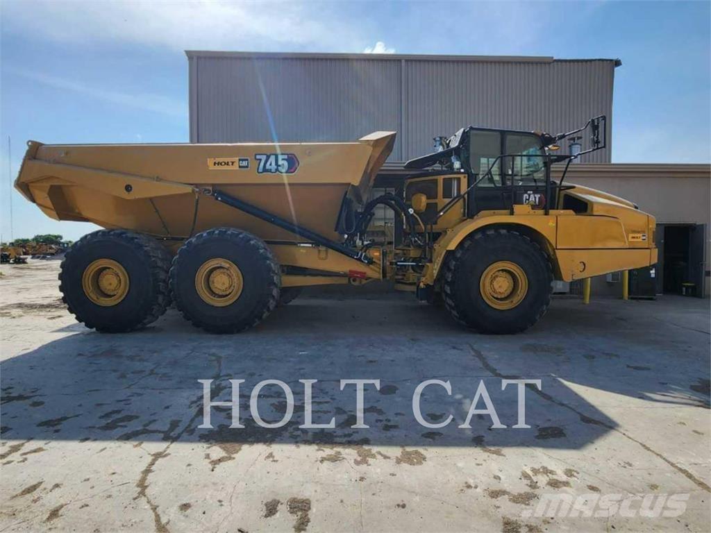 CAT 745 Kĺbové nákladné autá