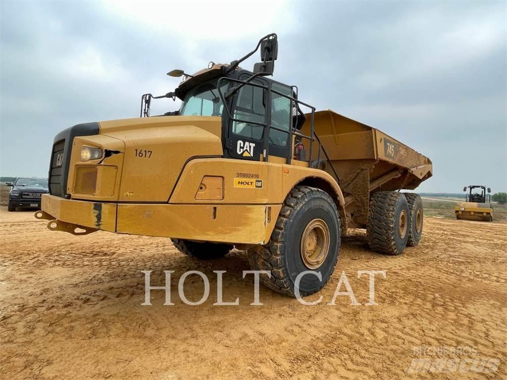 CAT 745-04 Kĺbové nákladné autá
