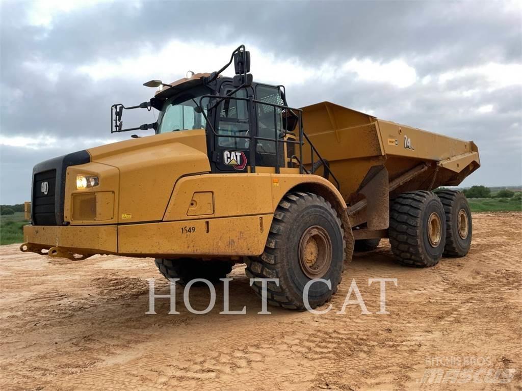 CAT 745-04 Kĺbové nákladné autá