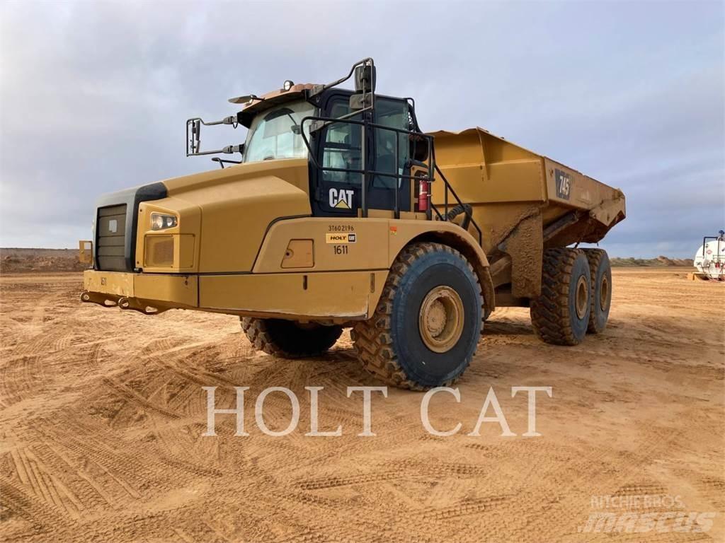 CAT 745-04 Kĺbové nákladné autá