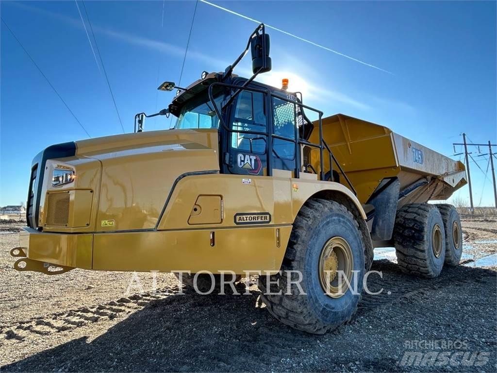 CAT 745-04 Kĺbové nákladné autá