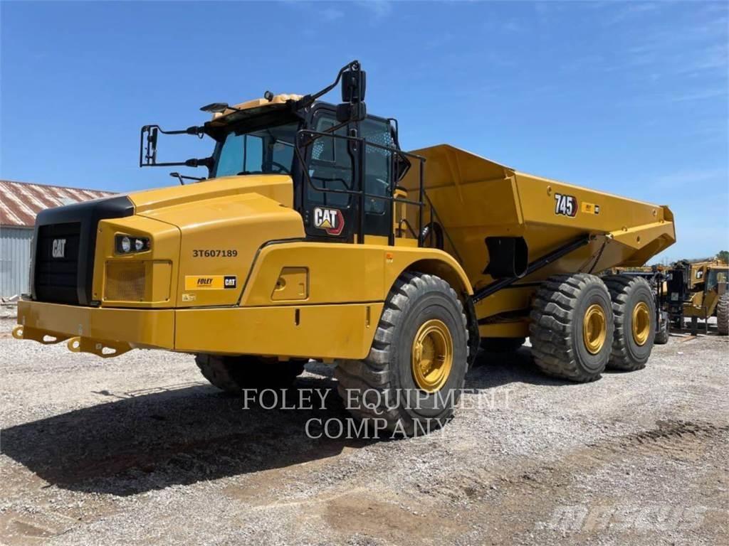 CAT 745-04 Kĺbové nákladné autá