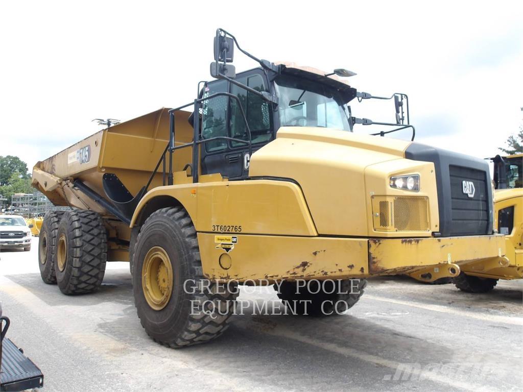 CAT 745-04 Kĺbové nákladné autá