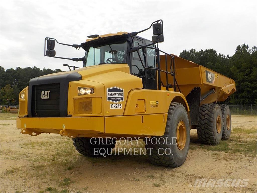 CAT 745-04 Kĺbové nákladné autá