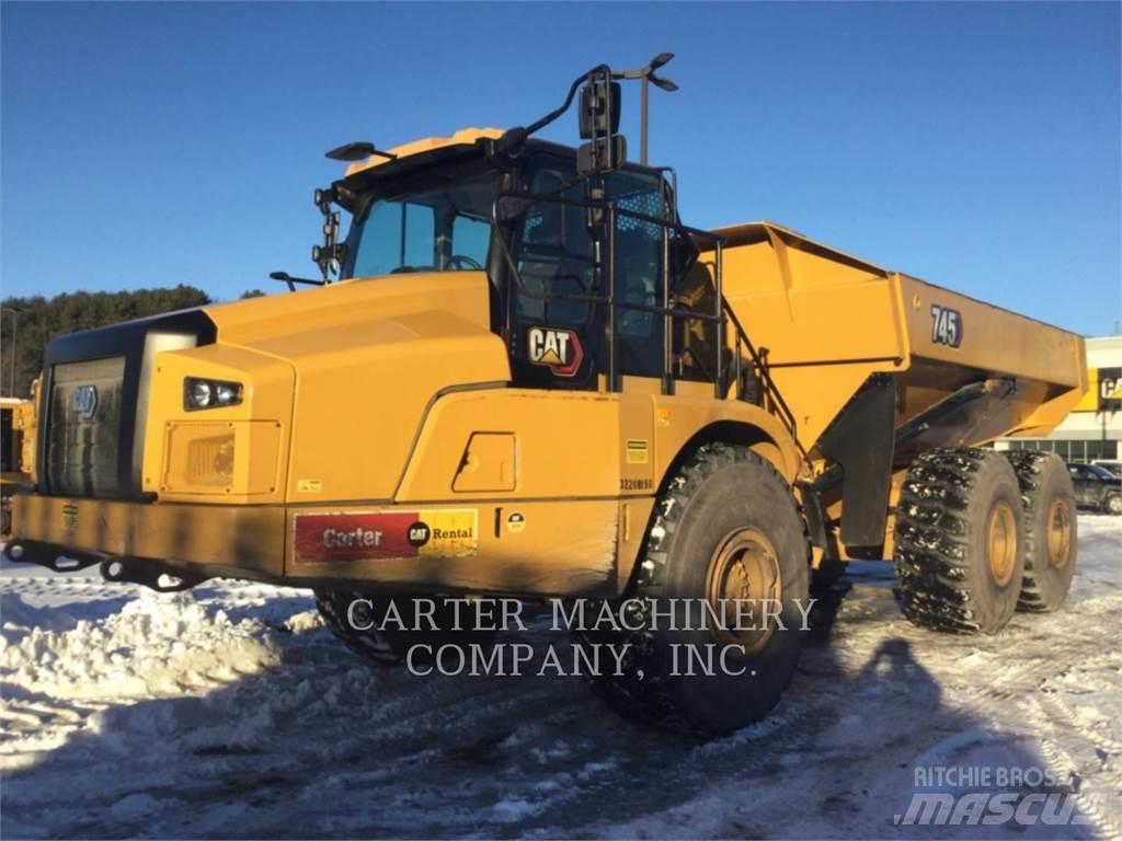 CAT 745-04 TG Kĺbové nákladné autá
