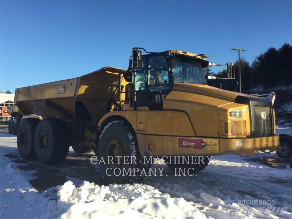 CAT 745-04 TG Kĺbové nákladné autá