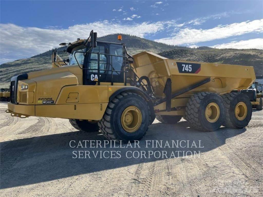 CAT 745-04A Kĺbové nákladné autá