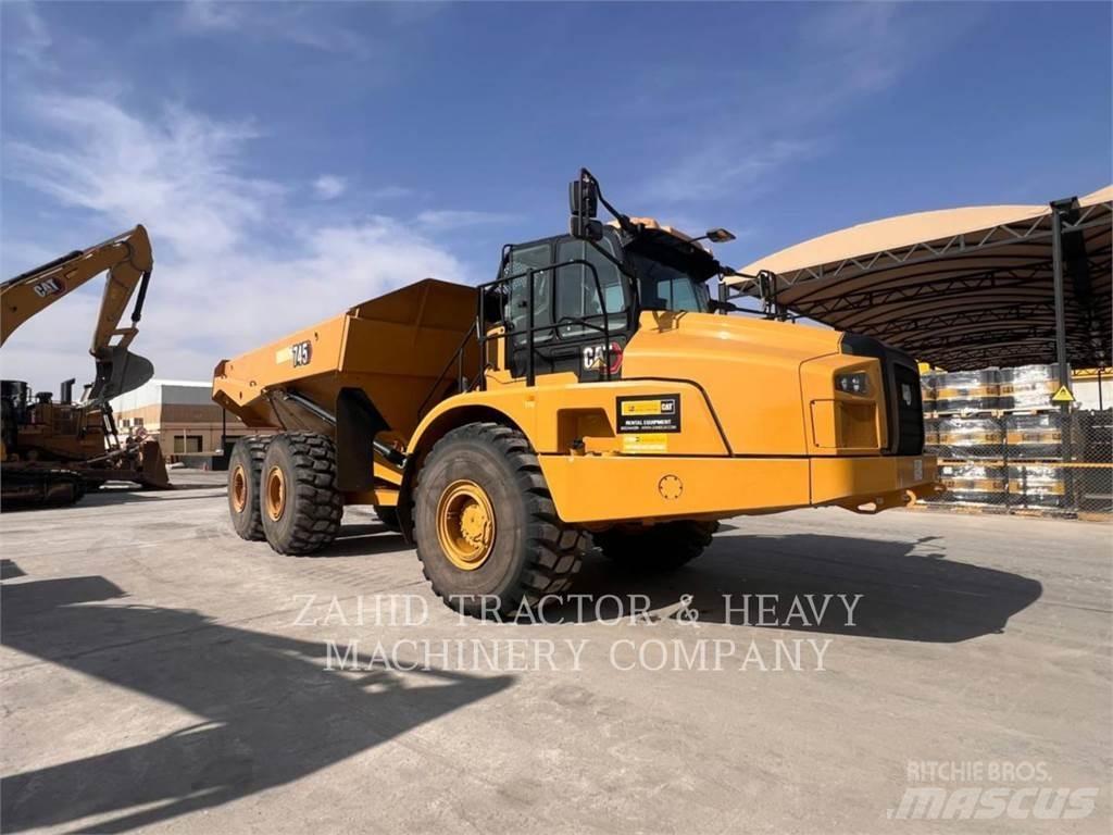 CAT 745-04LRC Kĺbové nákladné autá