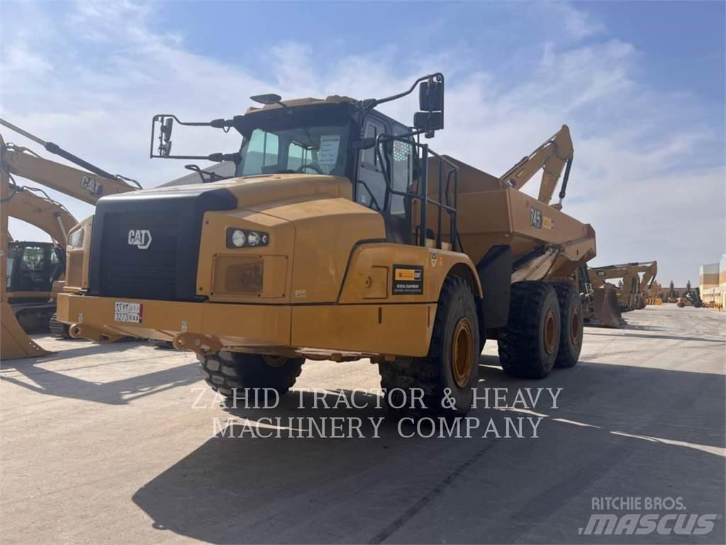 CAT 745-04LRC Kĺbové nákladné autá