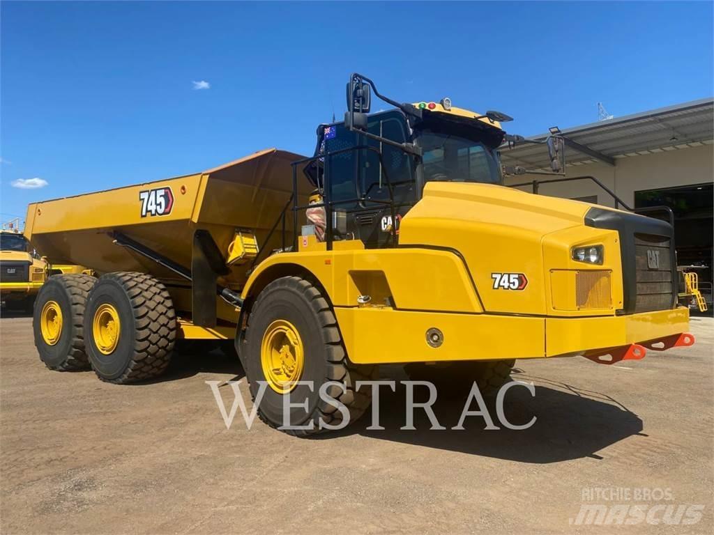 CAT 745-04LRC Kĺbové nákladné autá