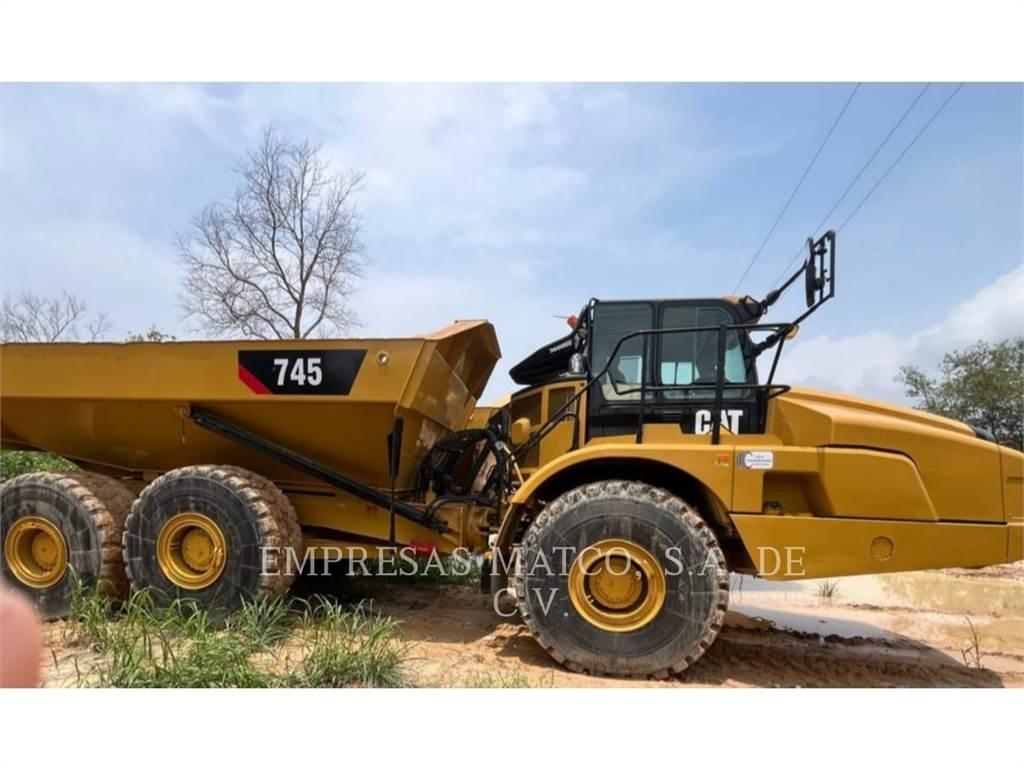 CAT 745-04LRC Kĺbové nákladné autá