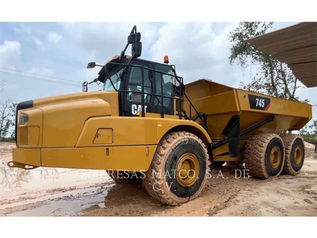 CAT 745-04LRC Kĺbové nákladné autá