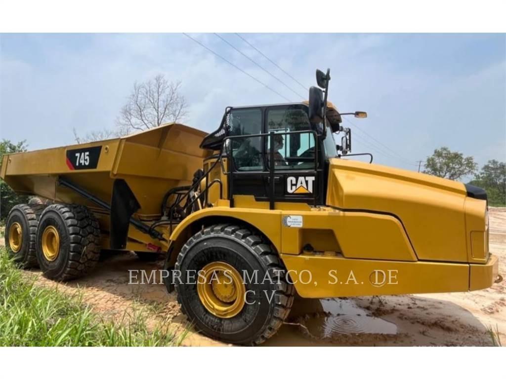 CAT 745-04LRC Kĺbové nákladné autá