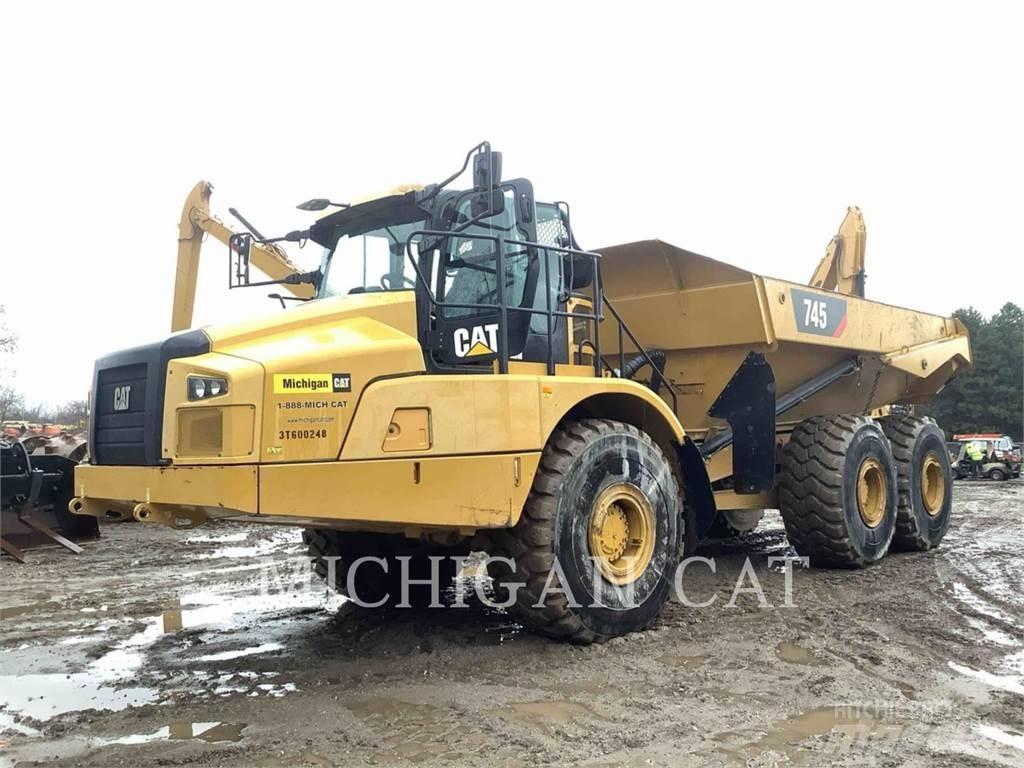 CAT 745 T Kĺbové nákladné autá