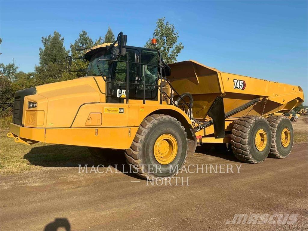 CAT 745 T Kĺbové nákladné autá