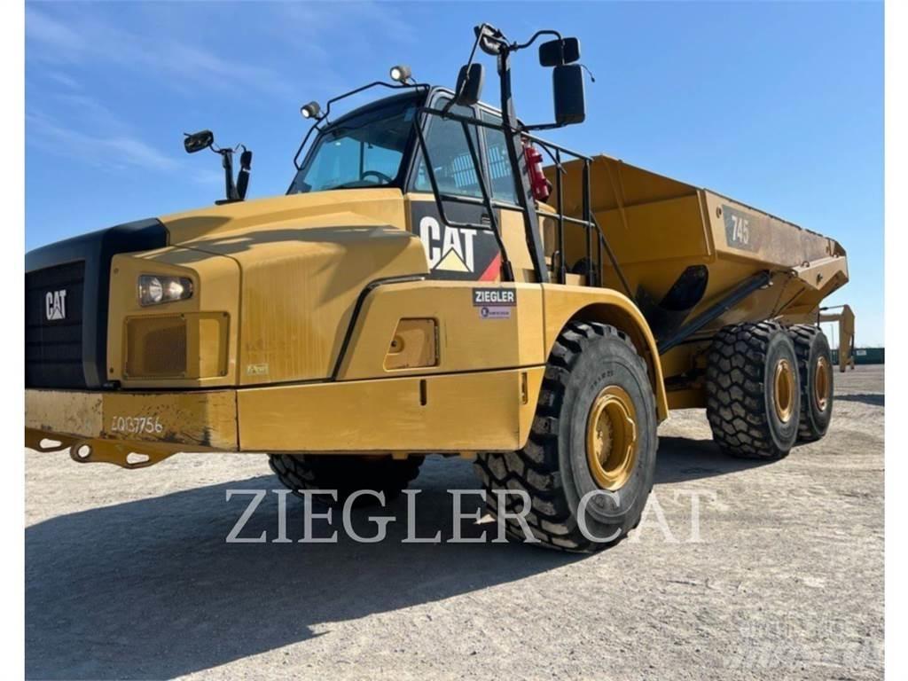 CAT 745C Kĺbové nákladné autá