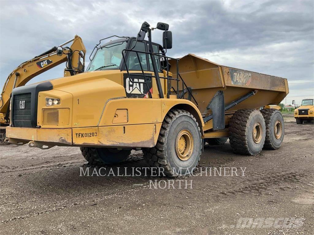 CAT 745C Kĺbové nákladné autá