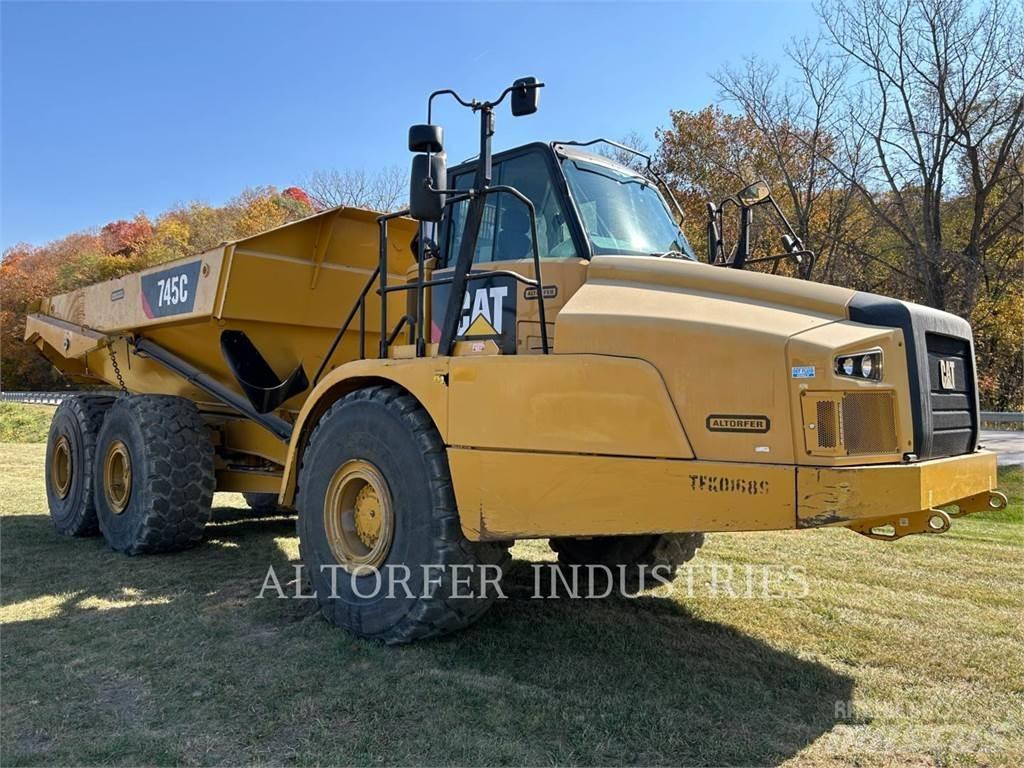 CAT 745C Kĺbové nákladné autá