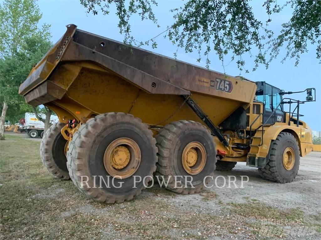 CAT 745TG Kĺbové nákladné autá